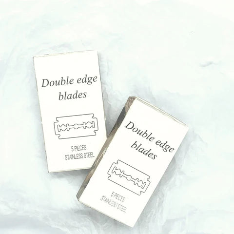 Safety razor + holder I rosé gold