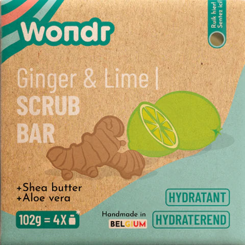 Ginger & Lime Scrub bar