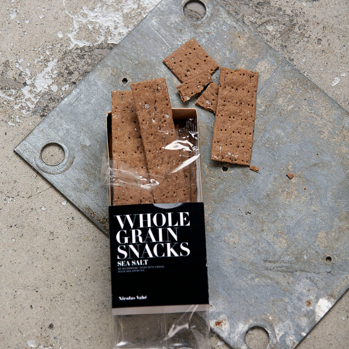 Wholegrain Crackers - Sea Salt