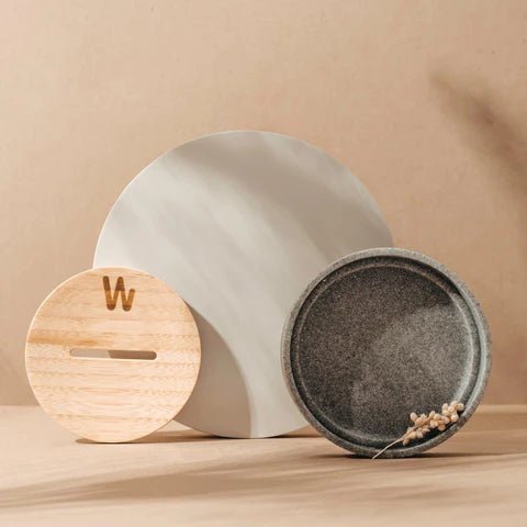 Shower bar holder - Grey
